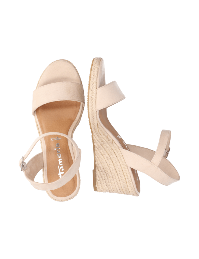 TAMARIS-Keilsandale-schwarz