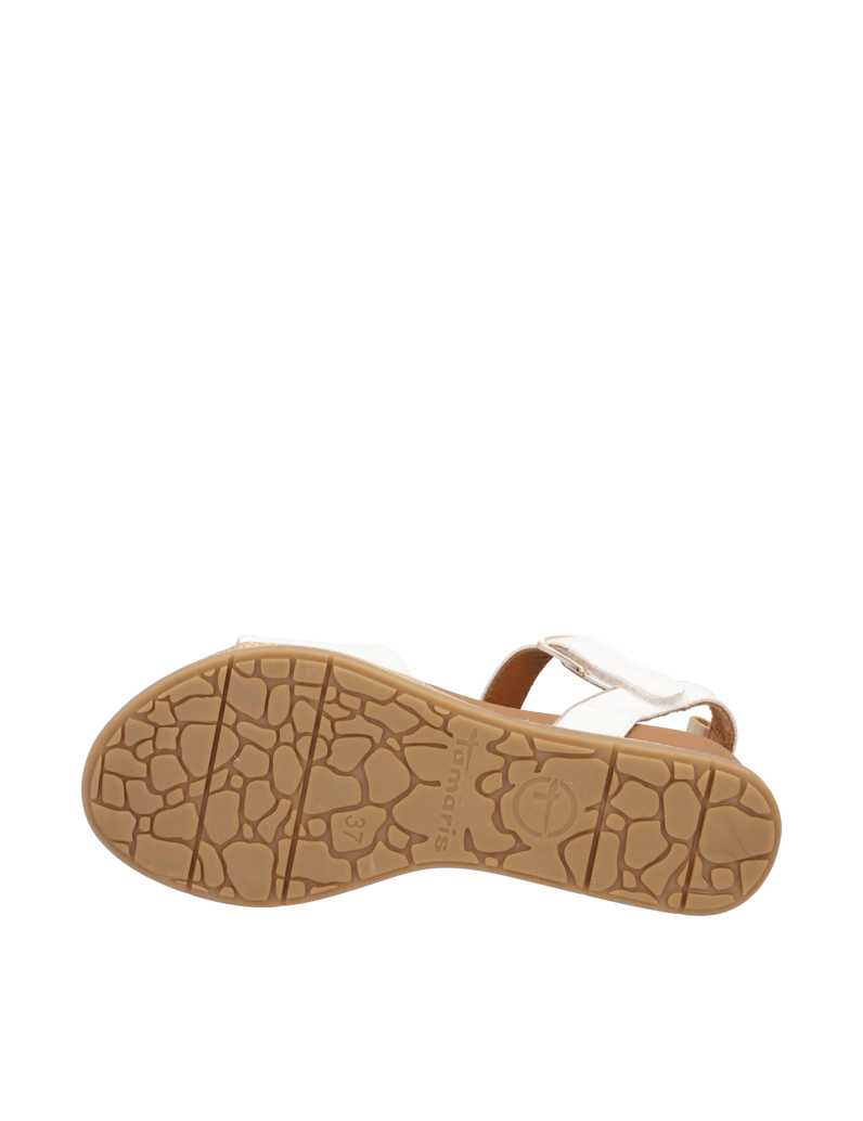 TAMARIS-Glattleder-Sandale