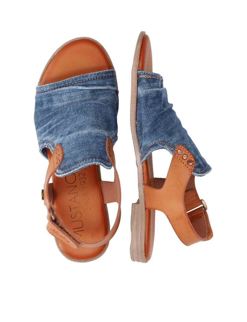 Mustang-sandály---textil