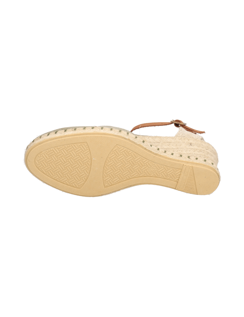 Verbenas-Veloursleder-Keilsandale-beige