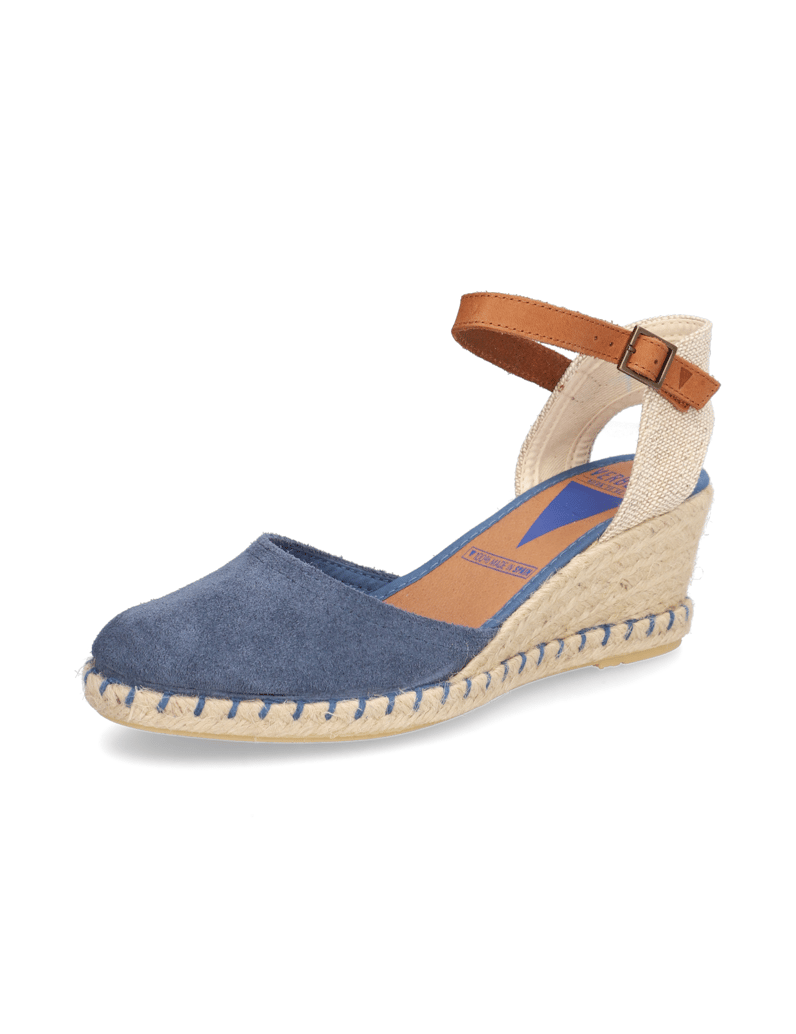 Verbenas-Veloursleder-Keilsandale-beige