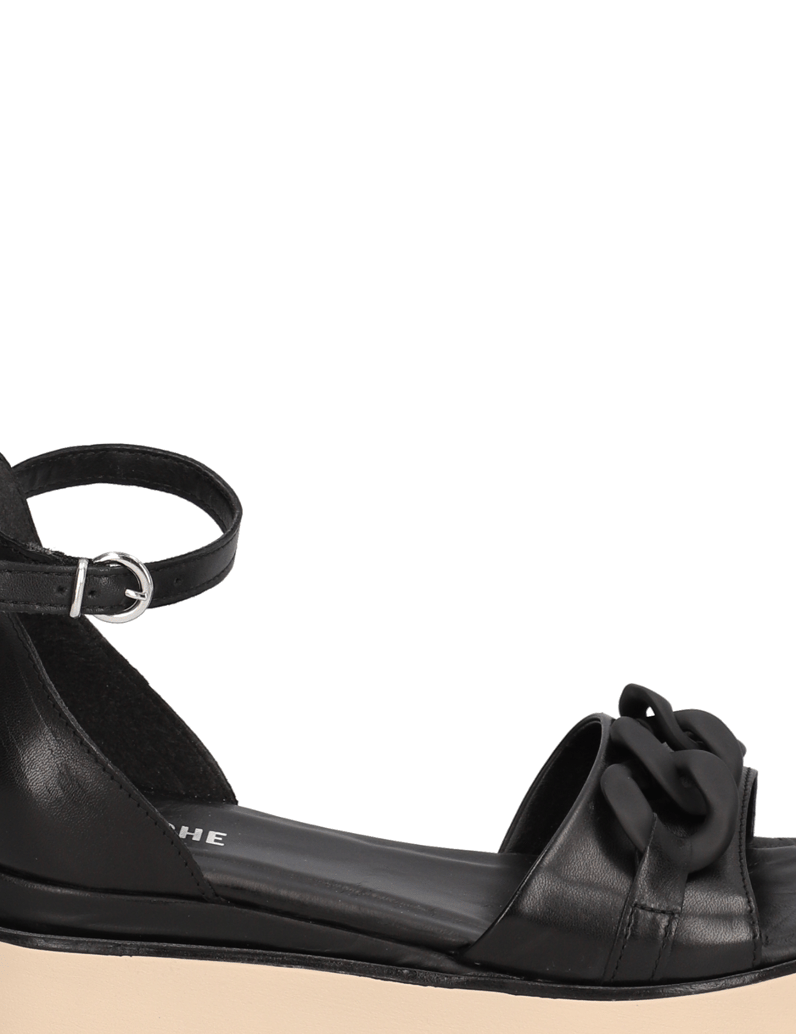 Fraiche-Glattleder-Sandale