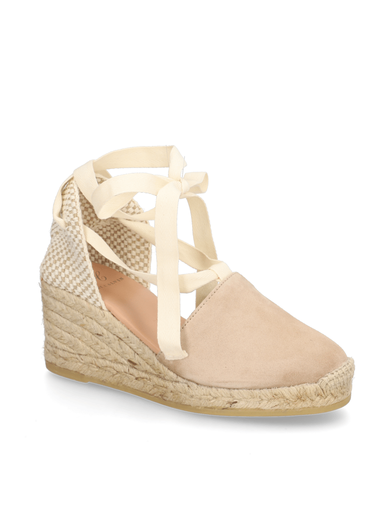 Pat-Calvin-Veloursleder-Keilsandale