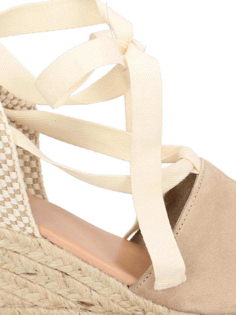 Pat-Calvin-Veloursleder-Keilsandale