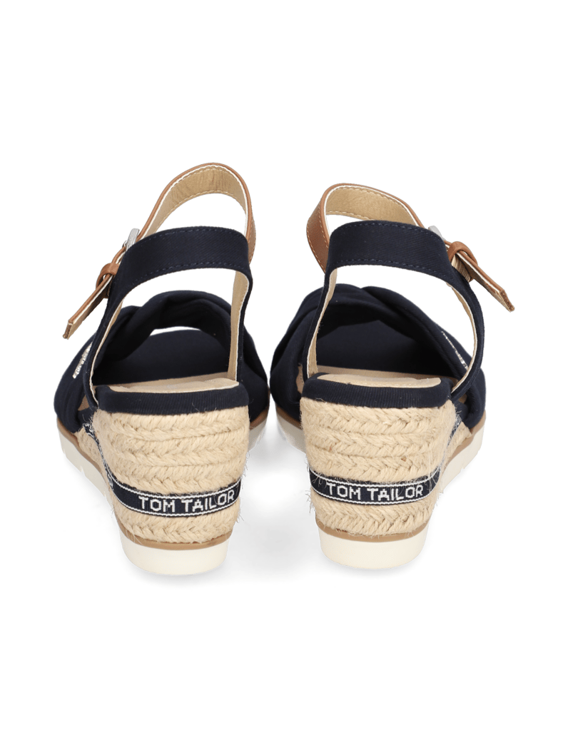 Tom-Tailor-Textil-Keilsandale-blau
