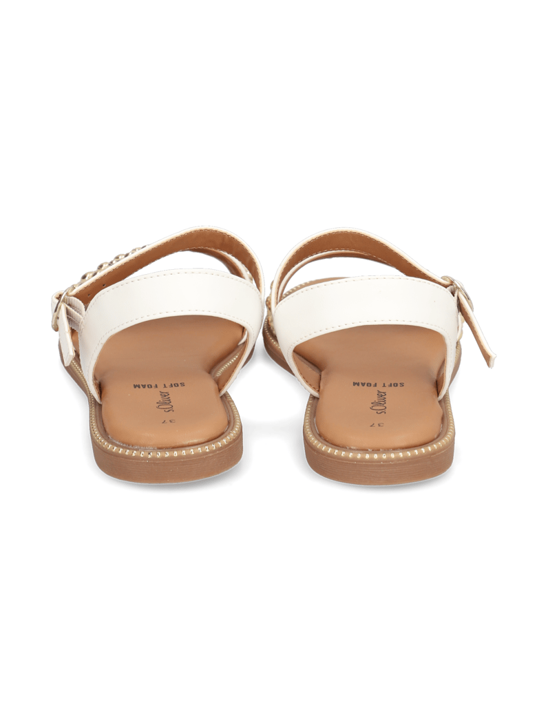 S.Oliver-Sandale-bílá
