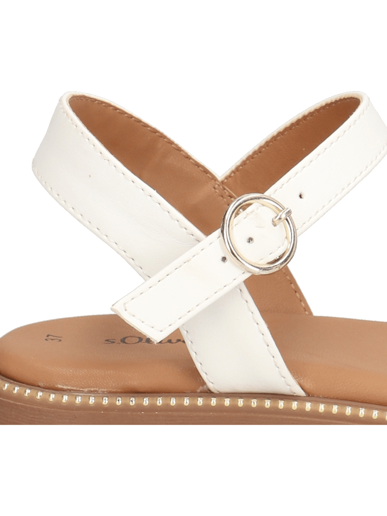 S.Oliver-Sandale-bílá