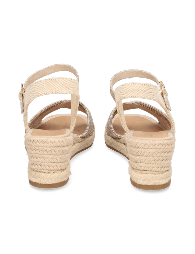 TAMARIS-Keilsandale-gold