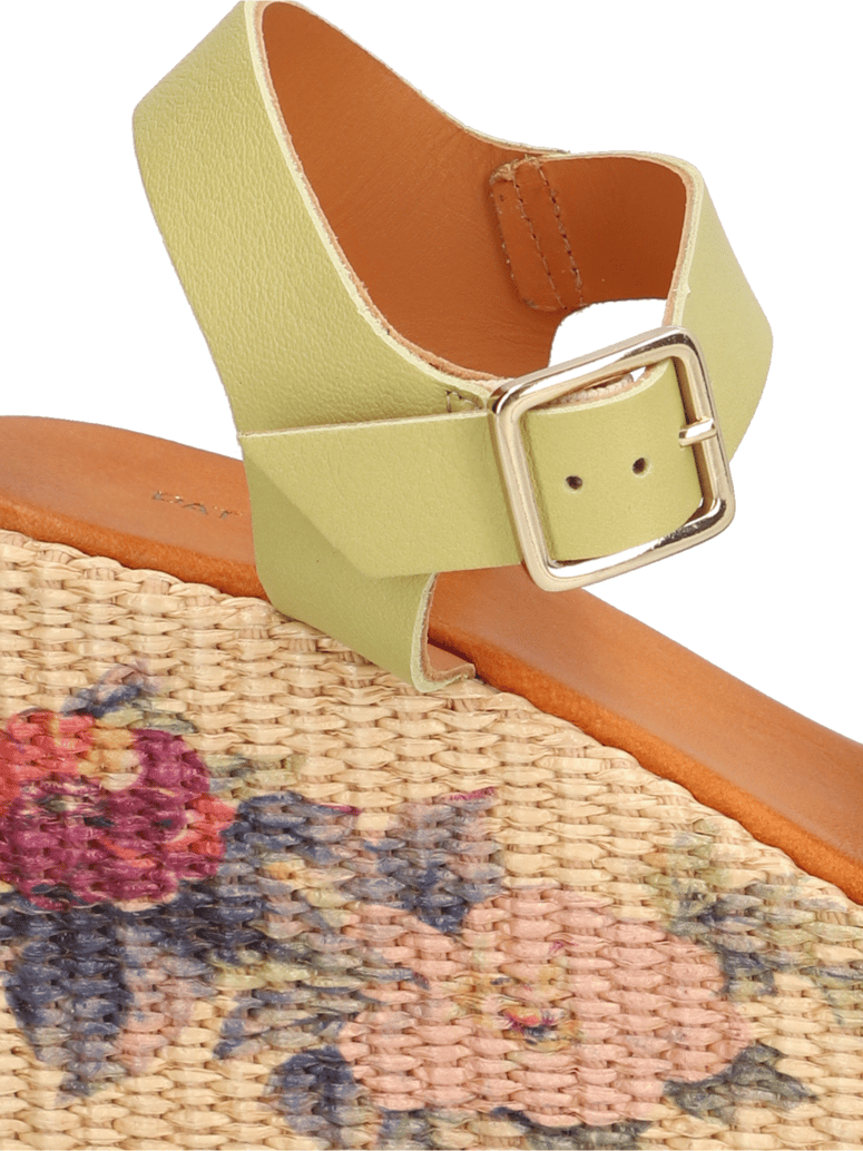 Pat-Calvin-sandály-na-klínku-zelená