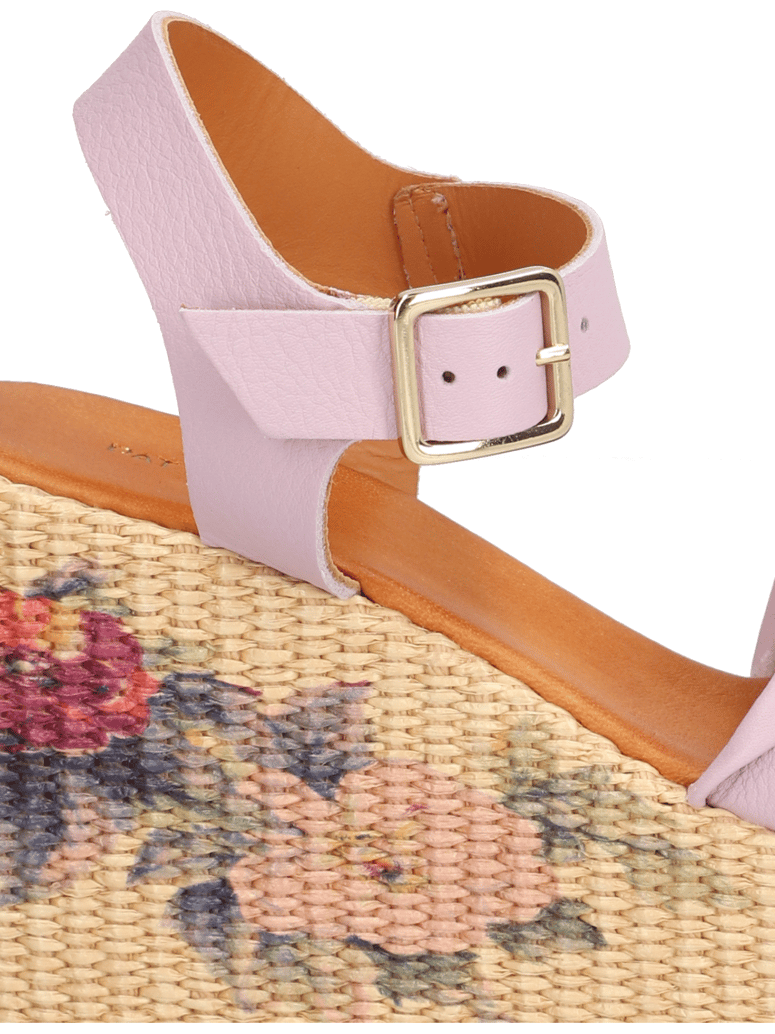 Pat-Calvin-Sandále-na-klinovom-podpätku-zelená