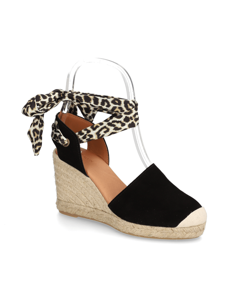 Pat-Calvin-sandály-na-klínku-černá