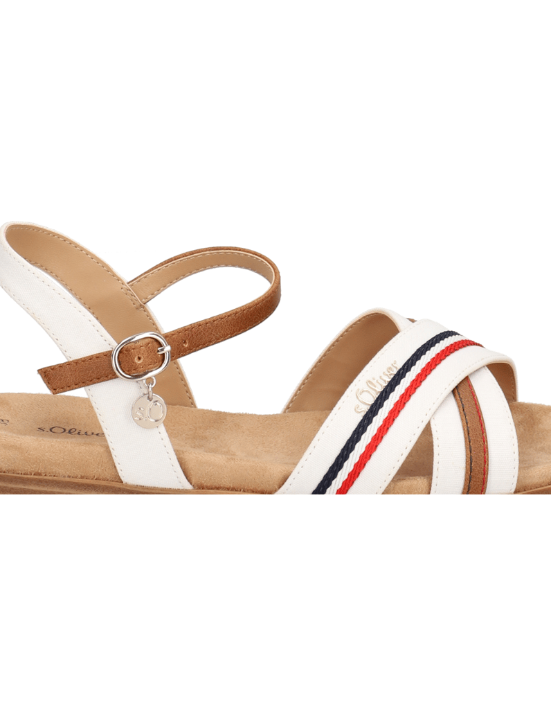 S.Oliver-textil-sandály-modrá