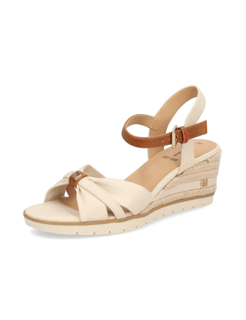 S.Oliver-textil-sandály-na-klínku-béžová