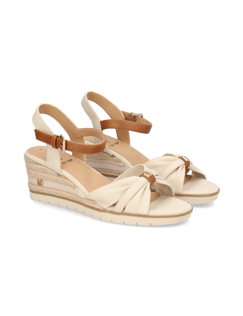 S.Oliver-textil-sandály-na-klínku-béžová