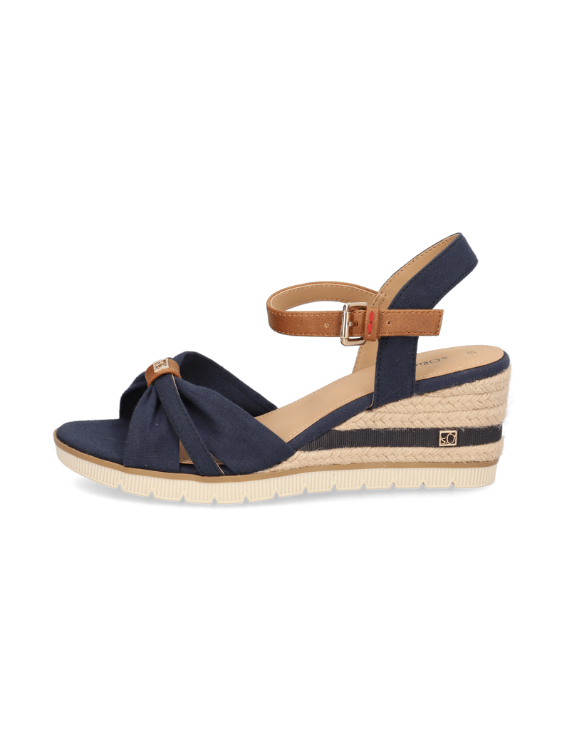 S.Oliver-textil-sandály-na-klínku-béžová