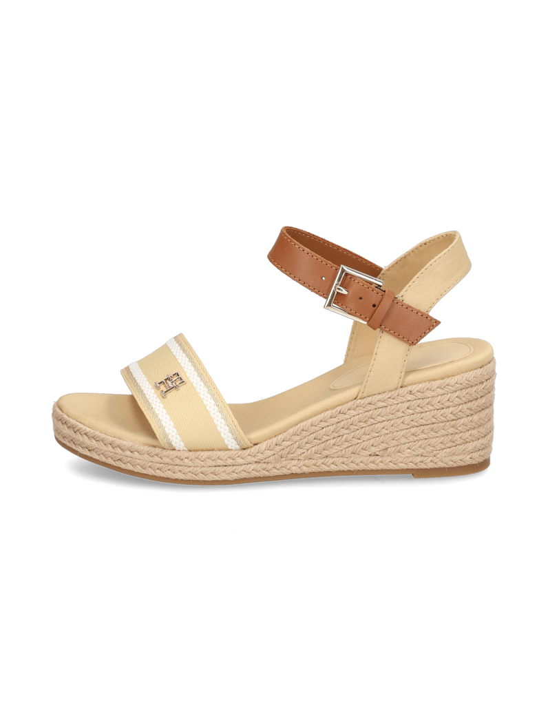 Tommy-Hilfiger-WEBBING-WEDGE-SANDAL-béžová