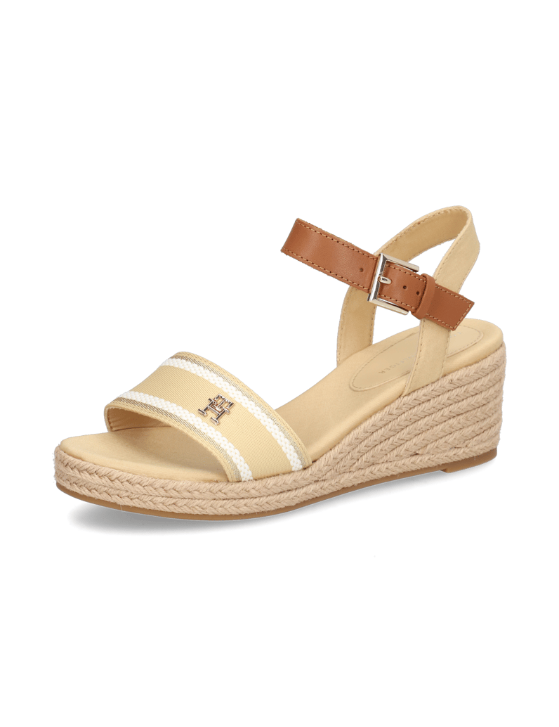 Tommy-Hilfiger-WEBBING-WEDGE-SANDAL-béžová
