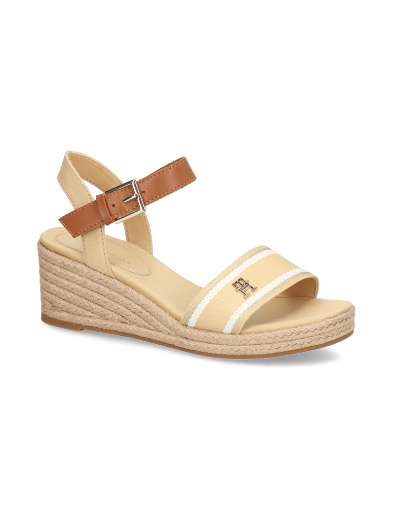Tommy-Hilfiger-WEBBING-WEDGE-SANDAL-béžová