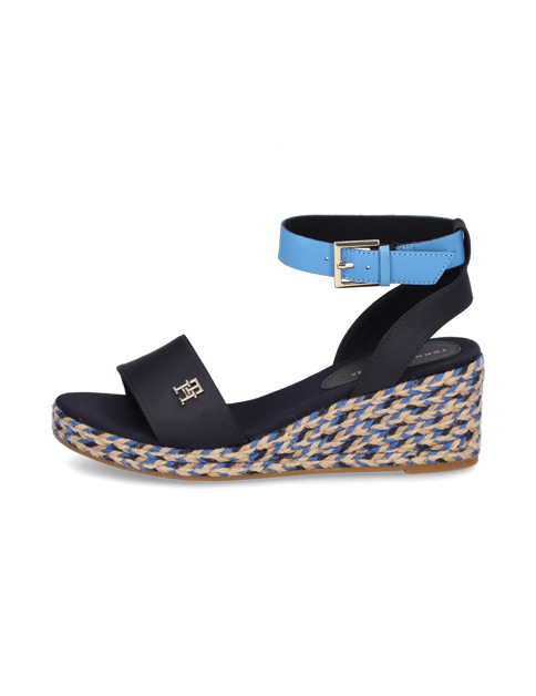 

Tommy Hilfiger COLORFUL WEDGE SATIN SANDAL