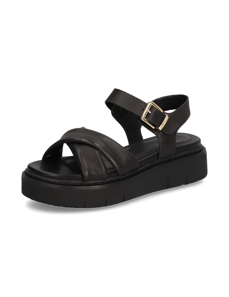 Pat-Calvin-hladká-kůže-sandály-černá