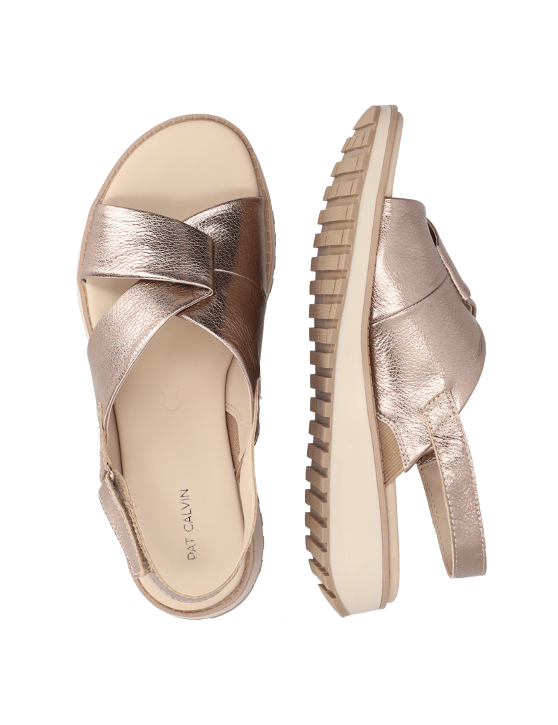 Pat-Calvin-Glattleder-Sandale-gold