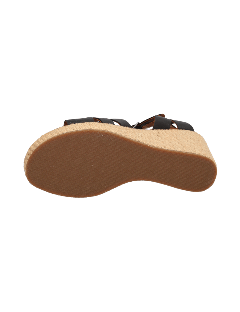 Pat-Calvin-hladká-kůže-sandály-na-klínku-černá