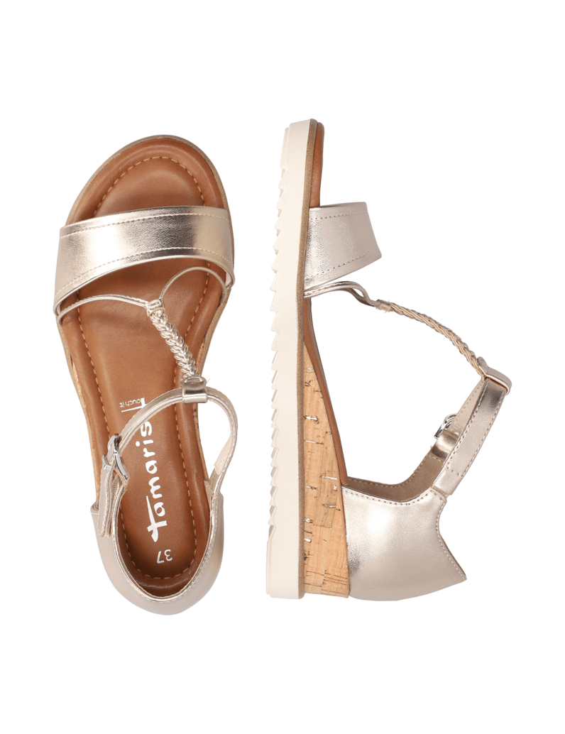 TAMARIS-Sandale-gold