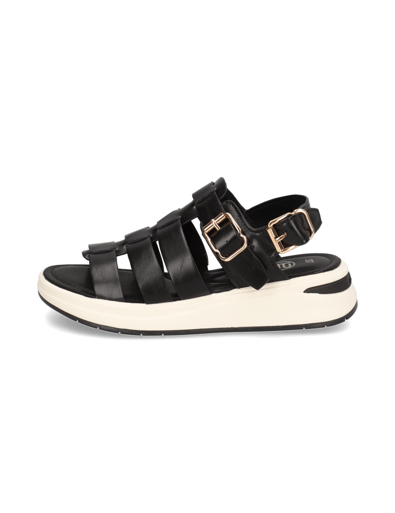 TT.-BAGATT-imitacija-usnja-sandali-črna