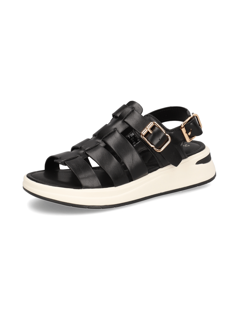 TT.-BAGATT-imitacija-usnja-sandali-črna