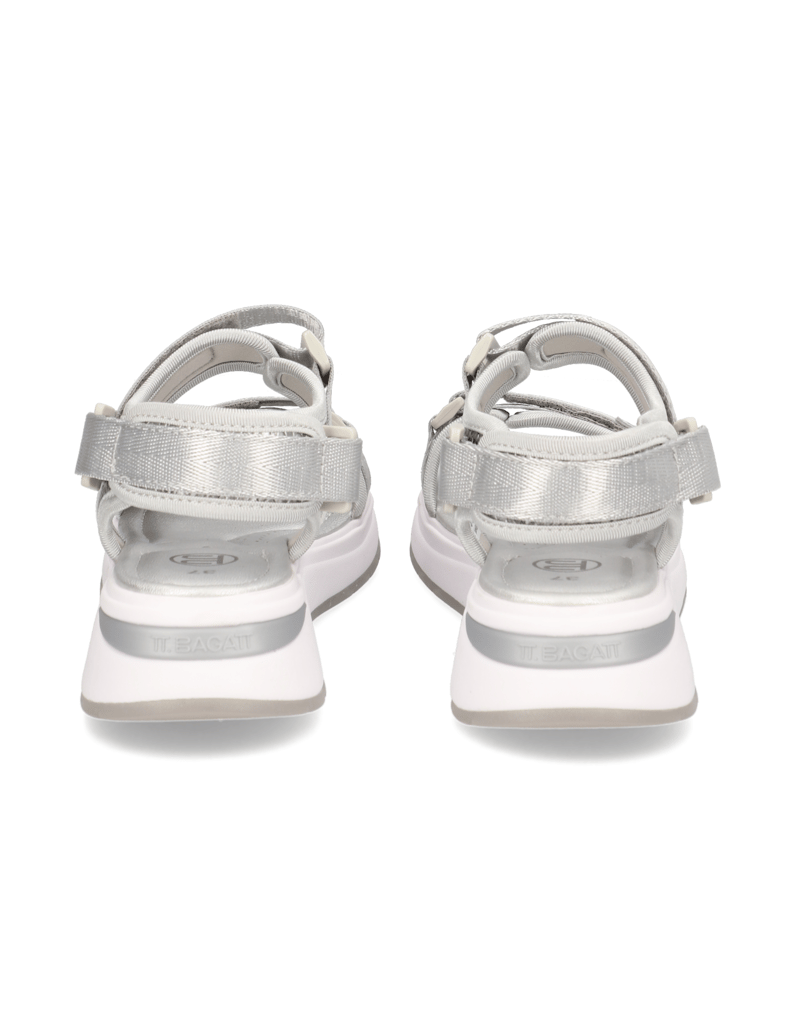 TT.-BAGATT-Textil-Sandale-silber