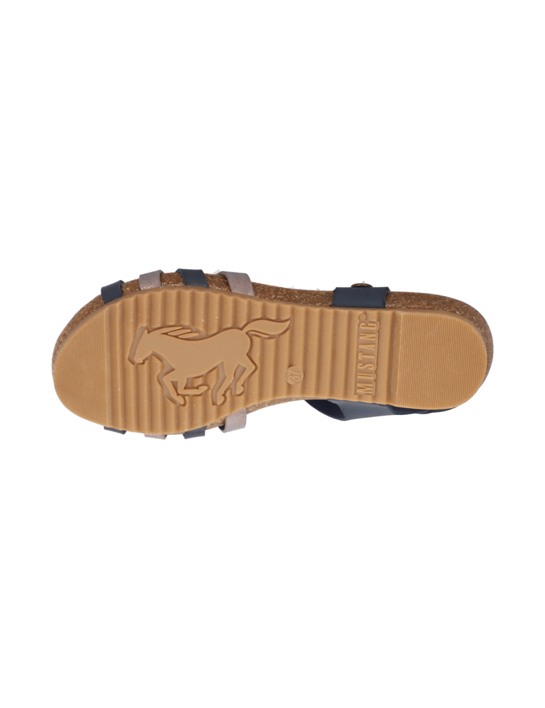 Mustang-sandály-hnědá
