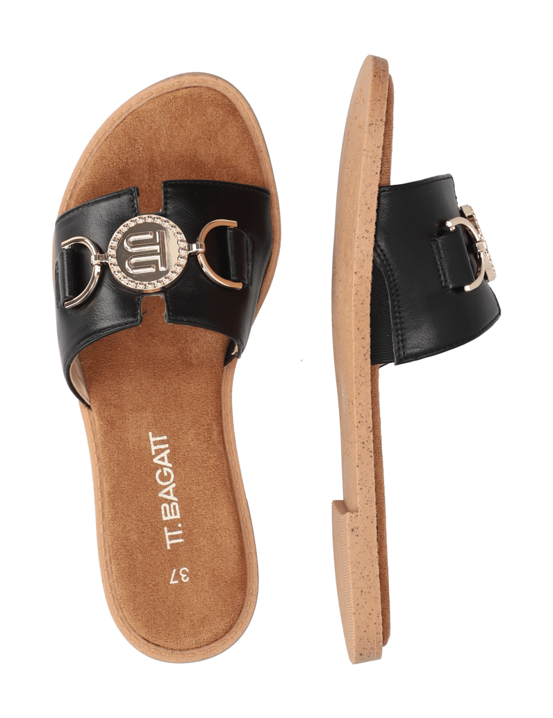 TT.-BAGATT-imitácia-kože-šľapky-čierna