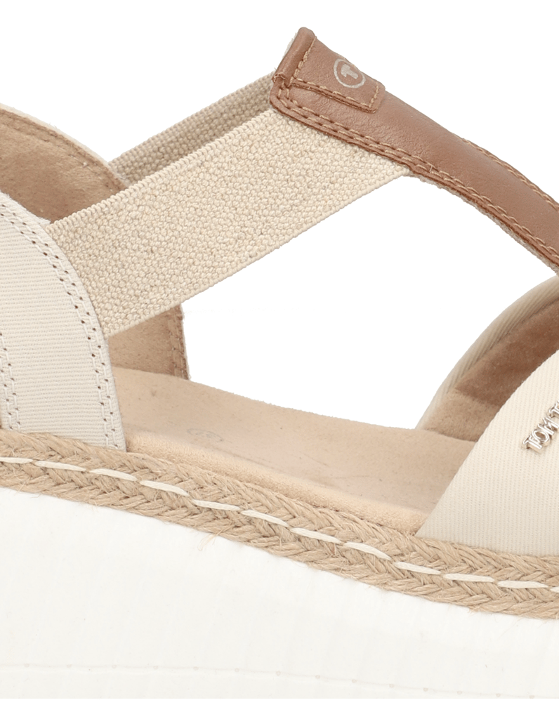 Tom-Tailor-textil-sandály-béžová