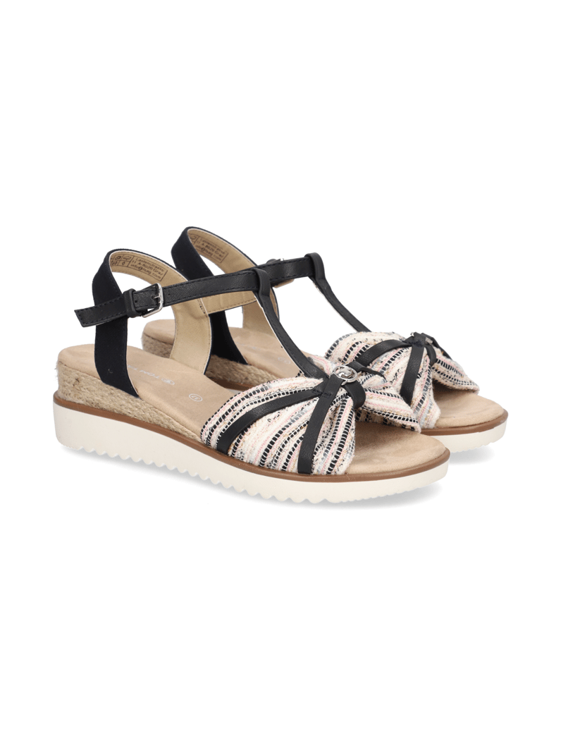 Tom-Tailor-textil-sandály-modrá