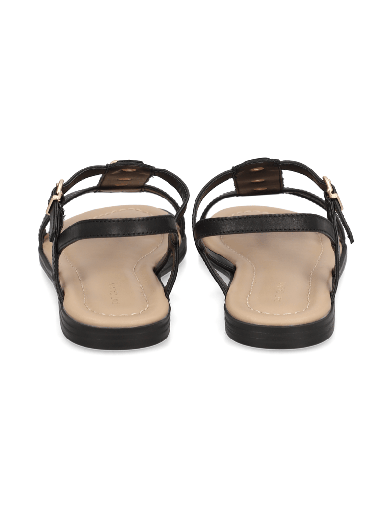 Pat-Calvin-hladká-kůže-sandály-černá