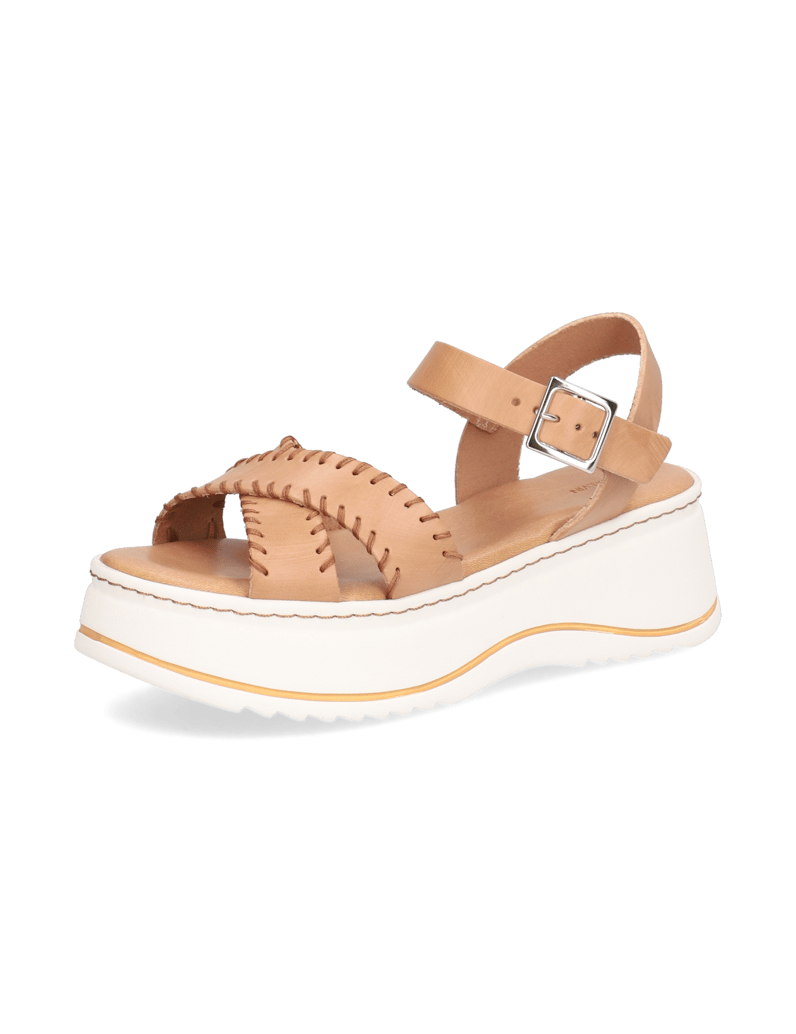 Pat-Calvin-hladká-kůže-sandály-hnědá