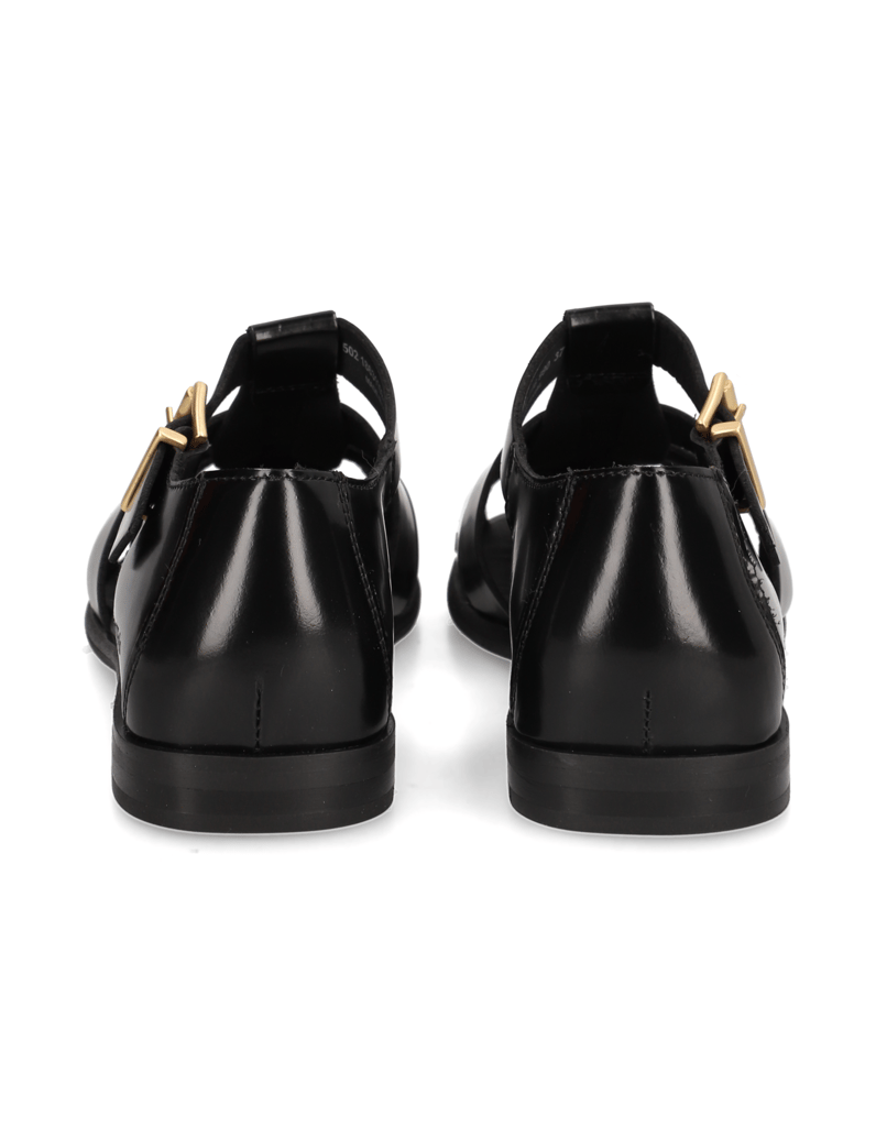 Marc-O´Polo-Glattleder-Sandale-schwarz