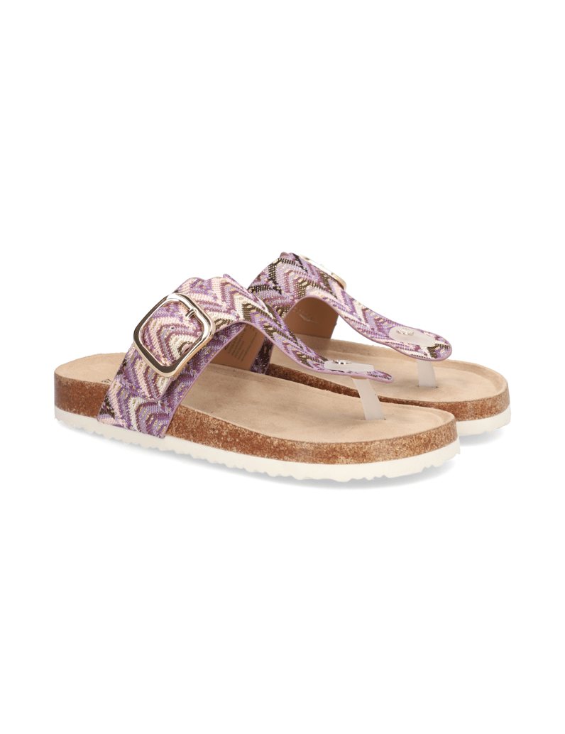 S.Oliver-Textil-Pantoffel-lila