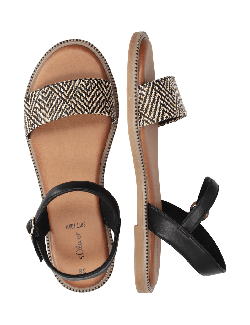 S.Oliver-Sandale-schwarz