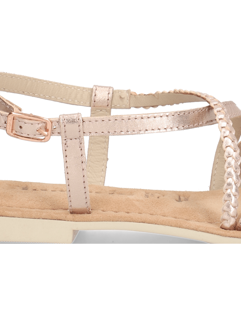 TAMARIS-Lederkombination-Sandale-rosa