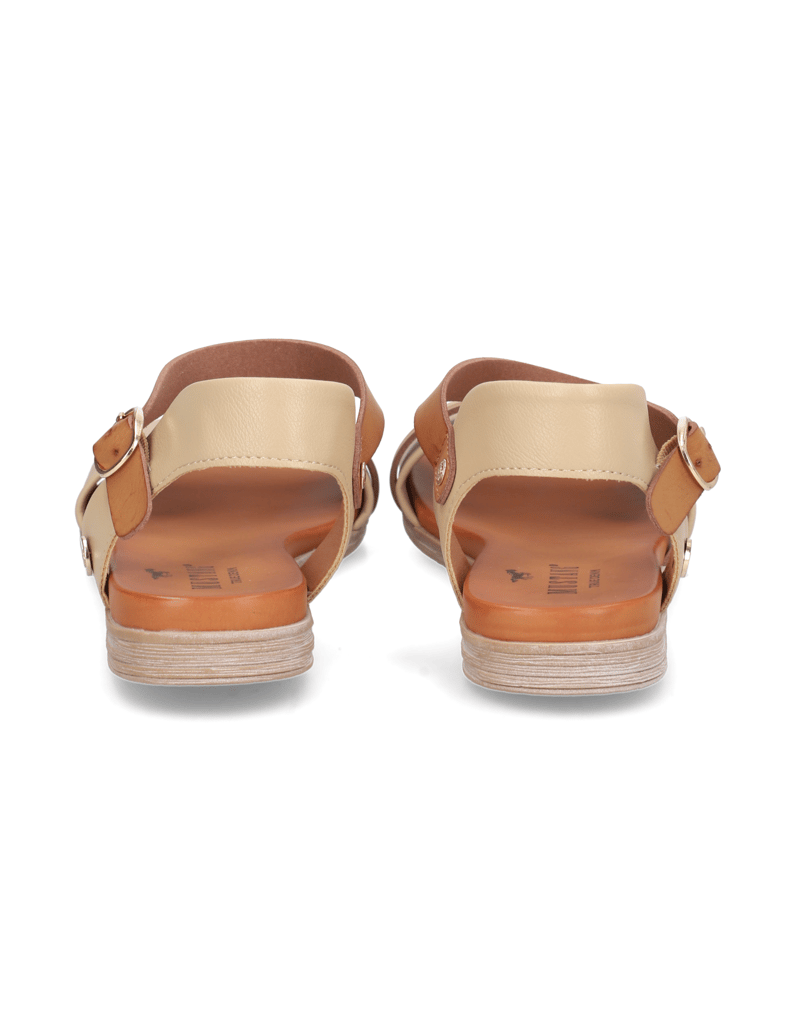 Mustang-imitacija-usnja-sandali-bež