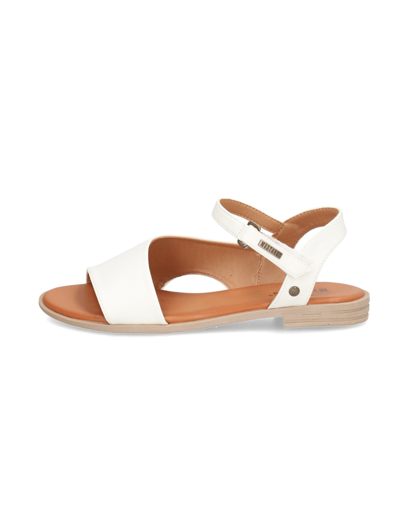 Mustang-sandály-bílá