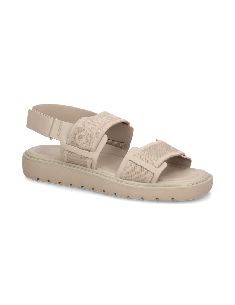CALVIN-KLEIN-JEANS-SQ-MOLDED-SANDAL-WEBB-črna