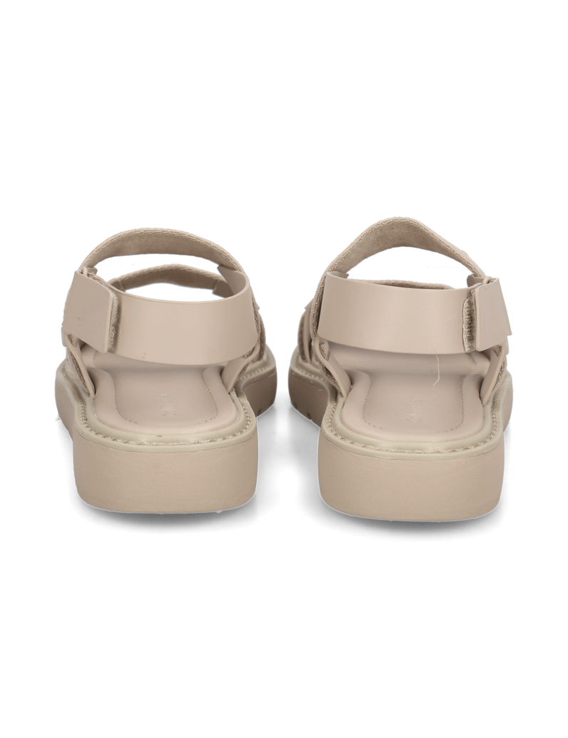 CALVIN-KLEIN-JEANS-SQ-MOLDED-SANDAL-WEBB-črna