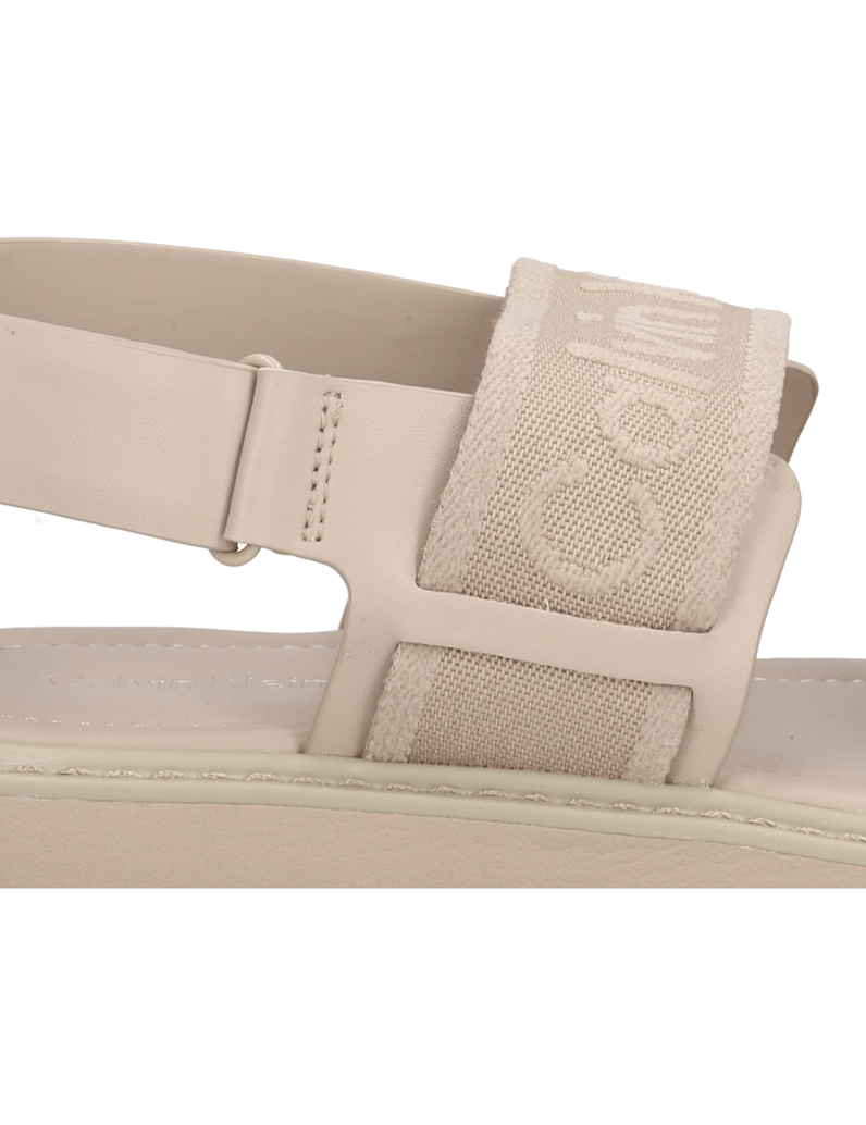 CALVIN-KLEIN-JEANS-SQ-MOLDED-SANDAL-WEBB-črna