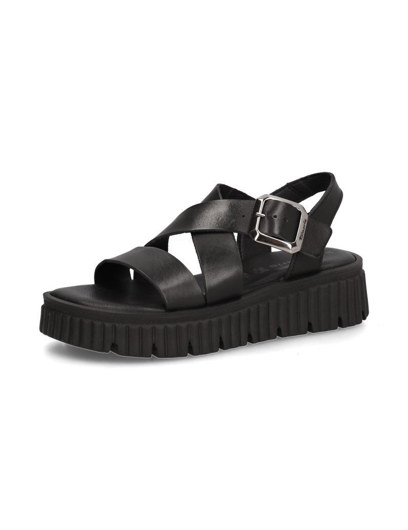 TAMARIS-sandali-črna
