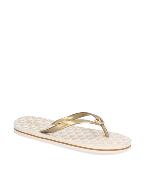 

MK FLIP FLOP STRIPE EVA, Zlatá