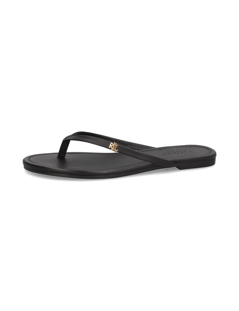 Lauren-Ralph-Lauren-RAQUEL-SANDALS-FLIP-FLOP-schwarz