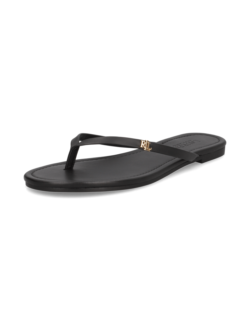 Lauren-Ralph-Lauren-RAQUEL-SANDALS-FLIP-FLOP-schwarz