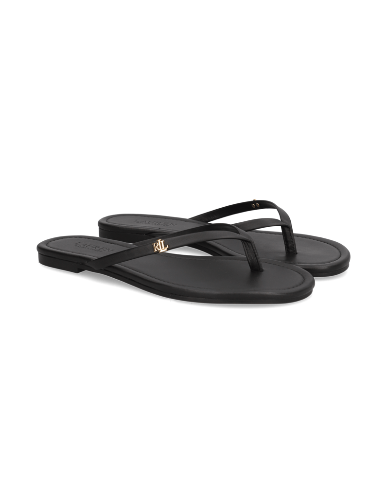 Lauren-Ralph-Lauren-RAQUEL-SANDALS-FLIP-FLOP-schwarz